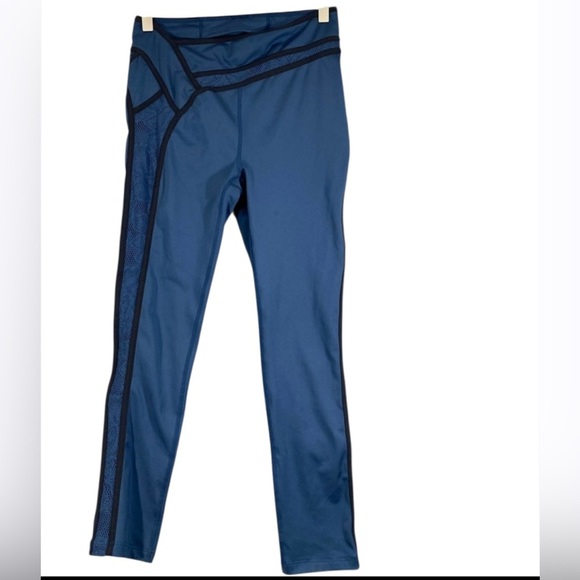 FP Movement by Free People Blue and Black Performance Leggings - Picture 2 of 7